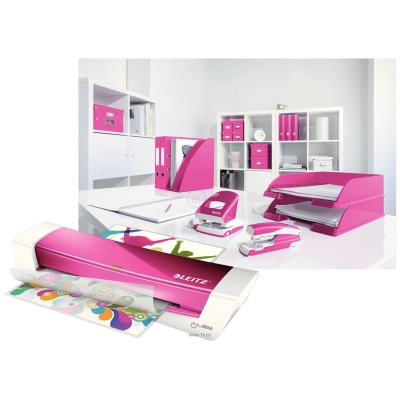 Leitz iLAM Home Office A4 (rozovyiy) (73680023)